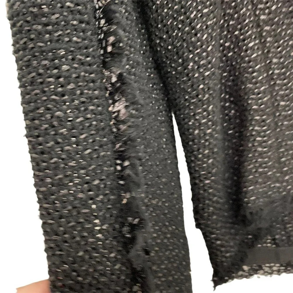 Isabel Marant Black Tweed Blazer Jacket Size M NWT - Picture 7 of 13